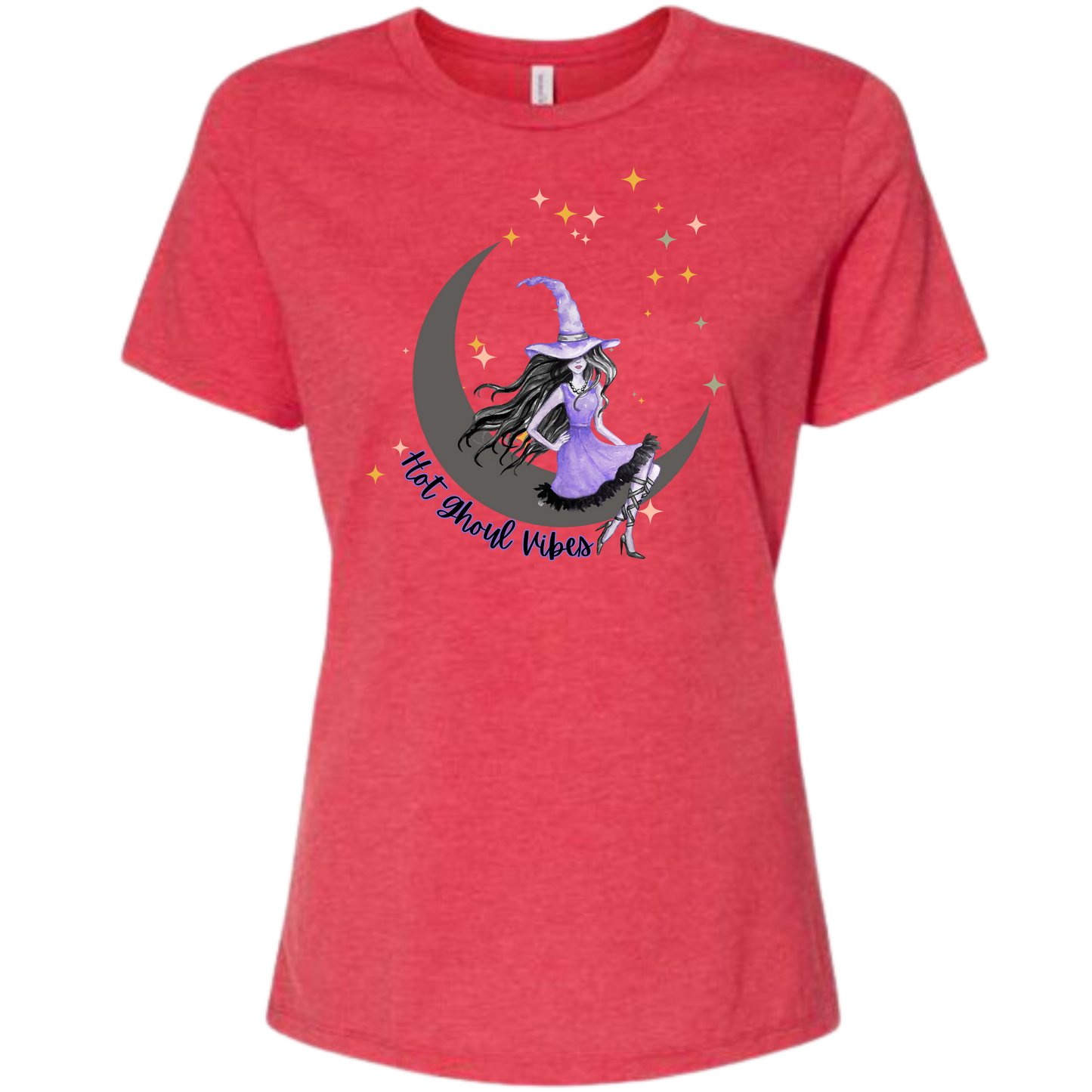 HP - Hot Ghoul Vibes - Women's Relaxed Fit Tee - Assorted Colors