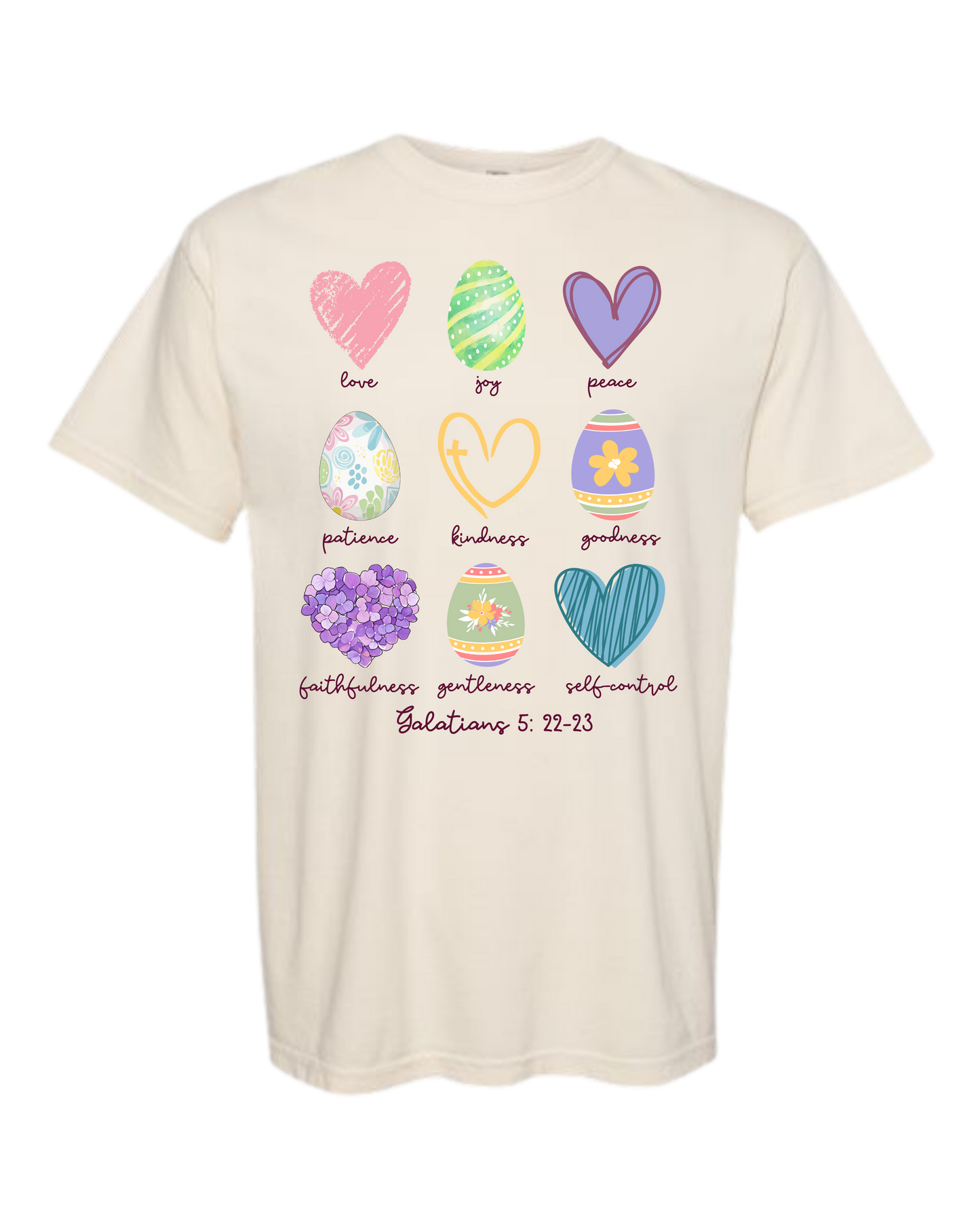 Galatians 5 - Easter - Comfort Colors - Heavyweight Unisex Tee - Neutral Colors