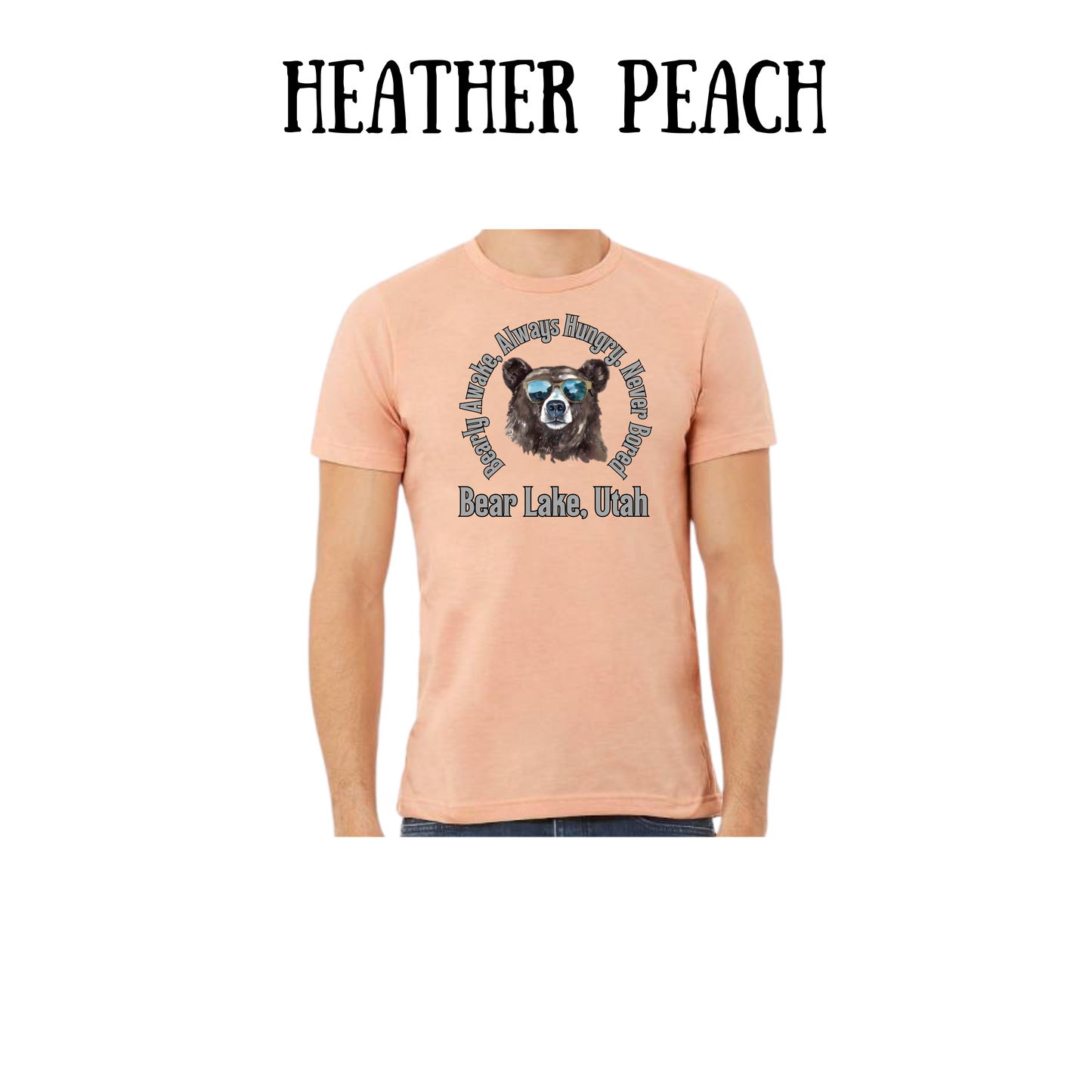 CP - Bear Lake Utah - Unisex Tee - Yellows, Oranges, Reds