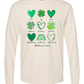 Galatians 5 - St Patrick's Day - Comfort Colors - Heavyweight Long Sleeve Tee - Neutral Colors