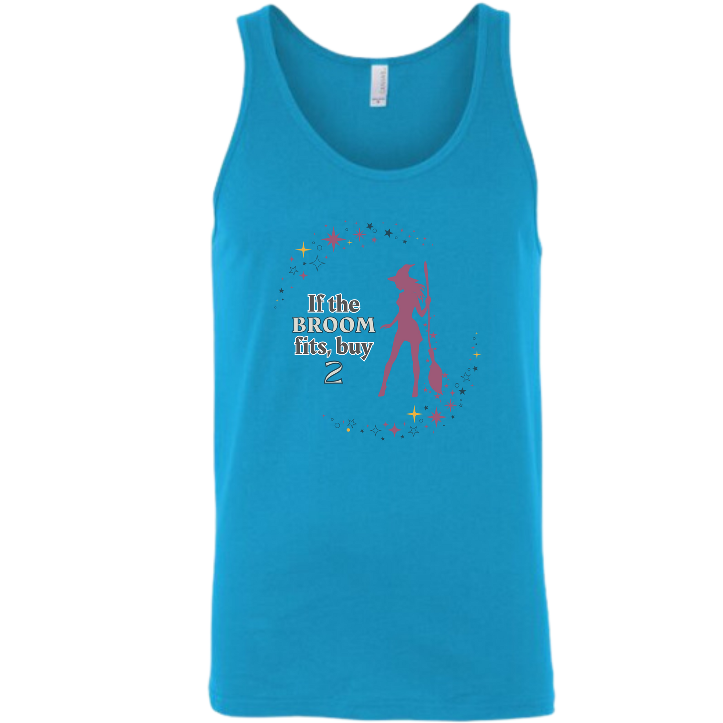 HP - If The Broom Fits - Unisex Tank