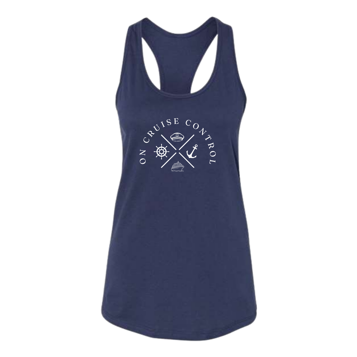 On Cruise Control - Bella+Canvas - Women's Jersey Racerback Tank