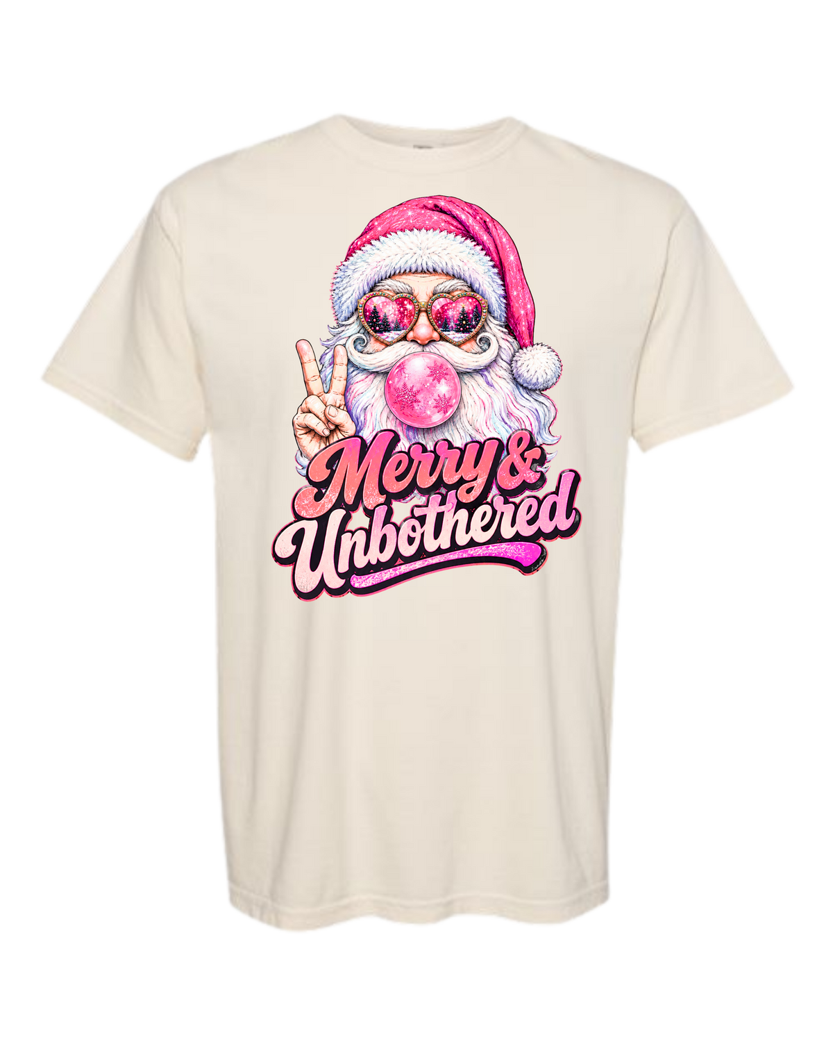 Merry & Unbothered - Comfort Colors - Heavyweight Unisex Tee - Neutrals