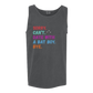 Sorry. Can't. Date With A Bat Boy. Bye. - Comfort Colors - Unisex Tank - Neutral Colors & Blues
