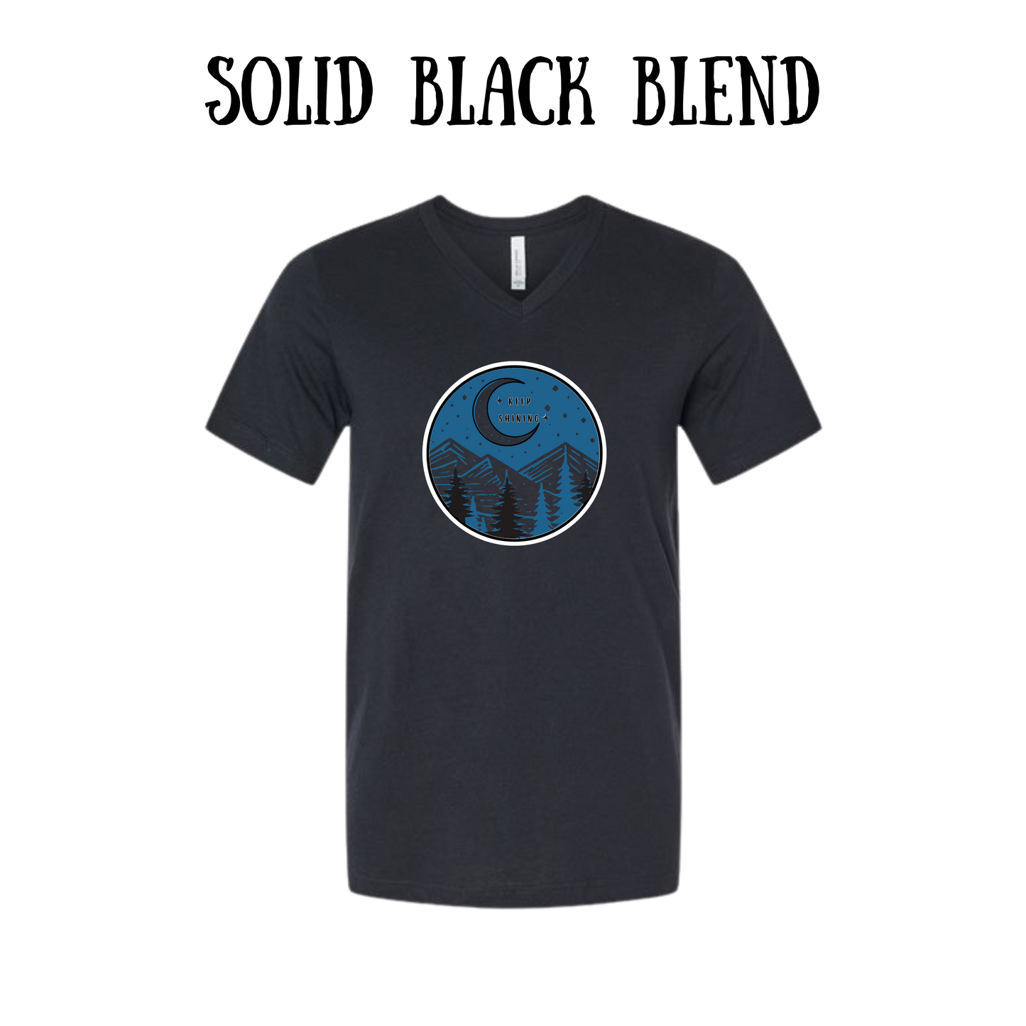 OP - Keep Shining - Unisex V-Neck - Neutral Colors