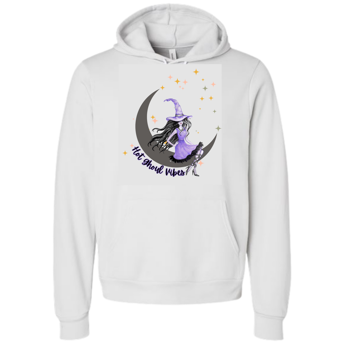 HP - Hot Ghoul Vibes - Sponge Fleece Hoodie - Greens, Neutrals