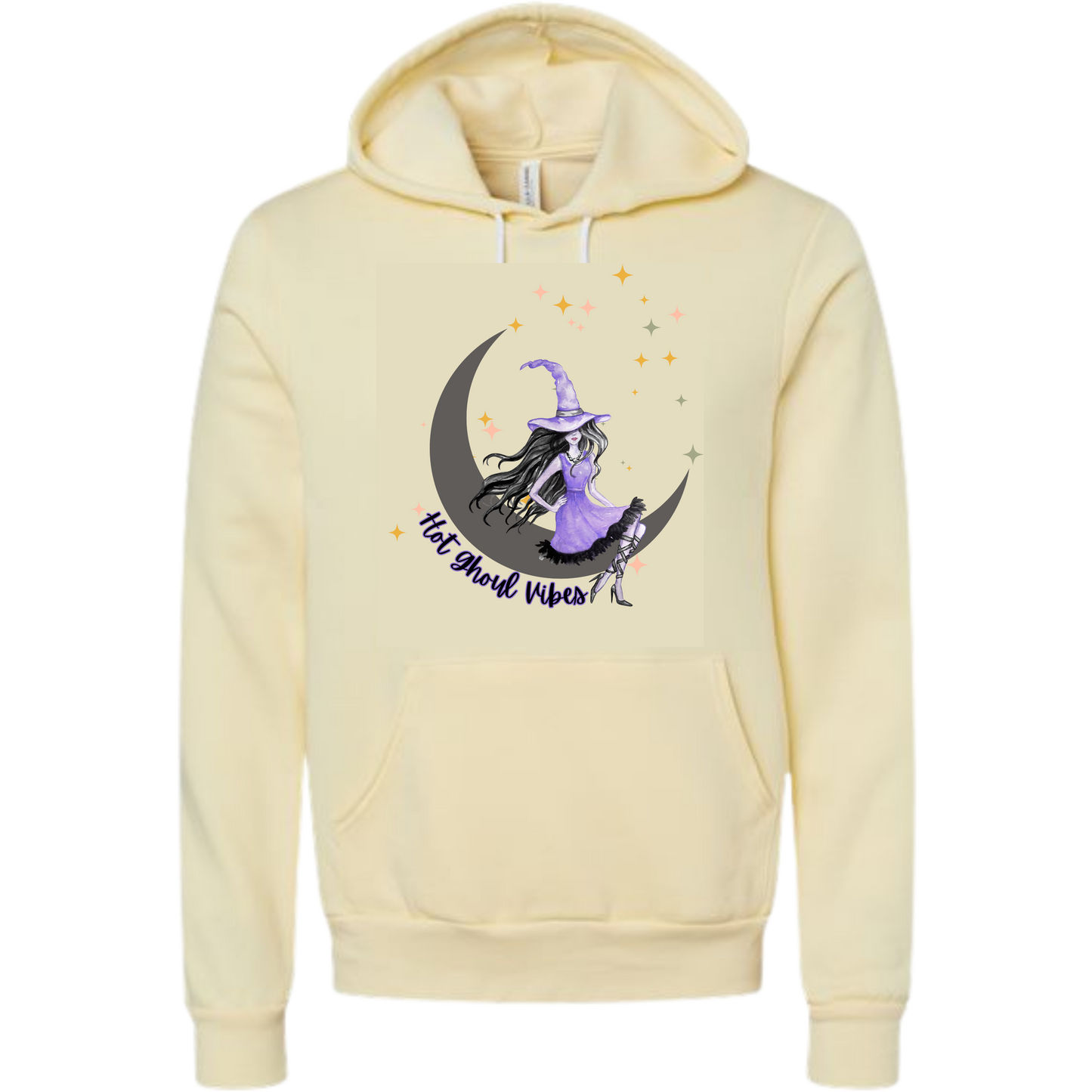 HP - Hot Ghoul Vibes - Sponge Fleece Hoodie - Greens, Neutrals