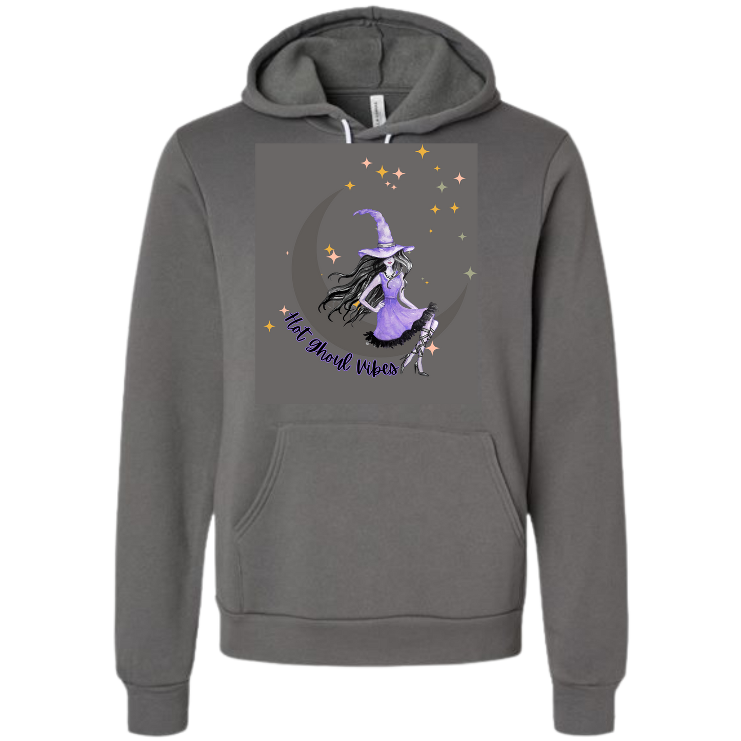 HP - Hot Ghoul Vibes - Sponge Fleece Hoodie - Greens, Neutrals