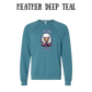 PP - Free Bird - Sponge Fleece Raglan Sweatshirt - Blues, Purples