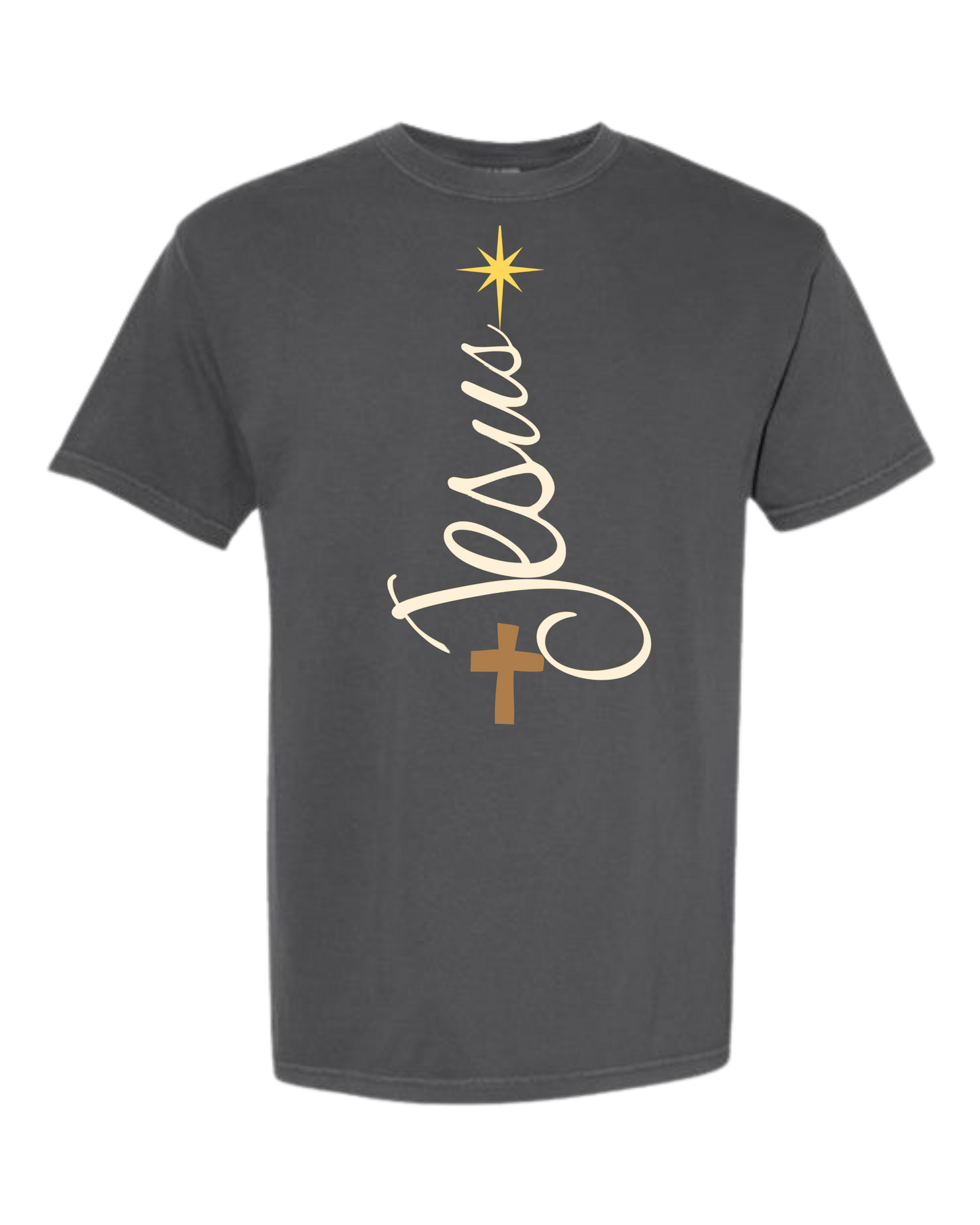 Jesus Tree - Comfort Colors - Heavyweight Unisex Tee - Neutrals