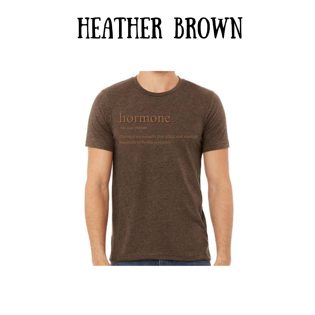Hormone - Unisex Tee - Yellows, Oranges, Reds
