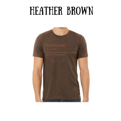 Hormone - Unisex Tee - Yellows, Oranges, Reds