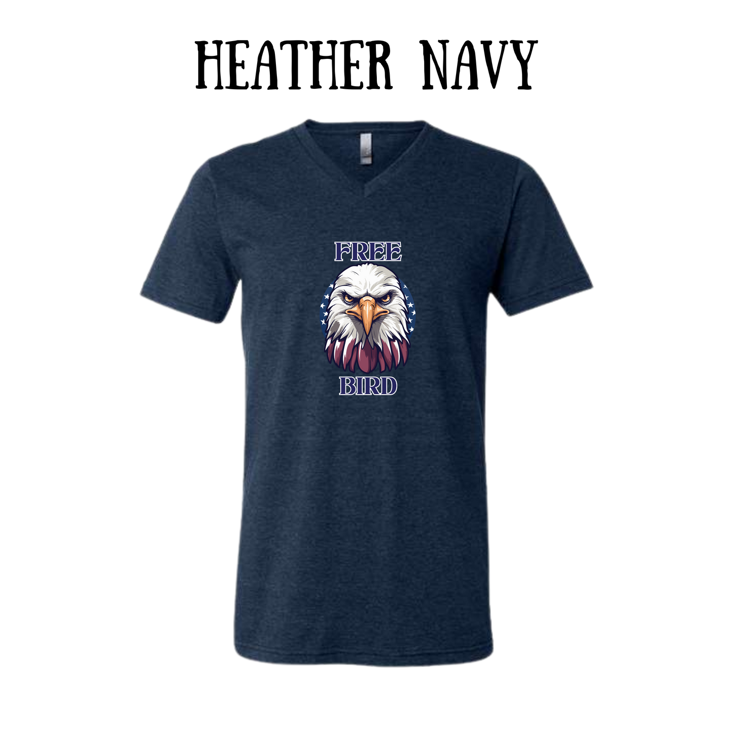 PP - Free Bird - Unisex V-Neck - Assorted Colors