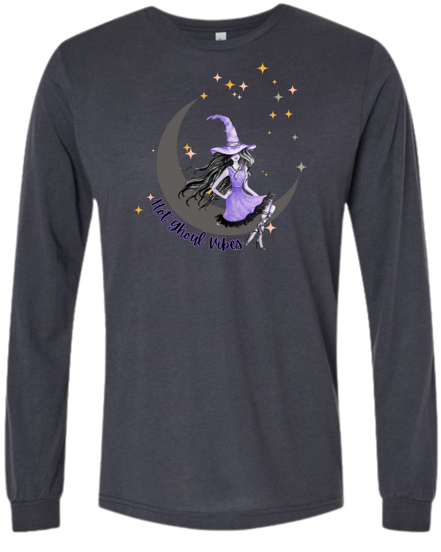 HP - Hot Ghoul Vibes - Unisex Long Sleeve - Neutral Colors