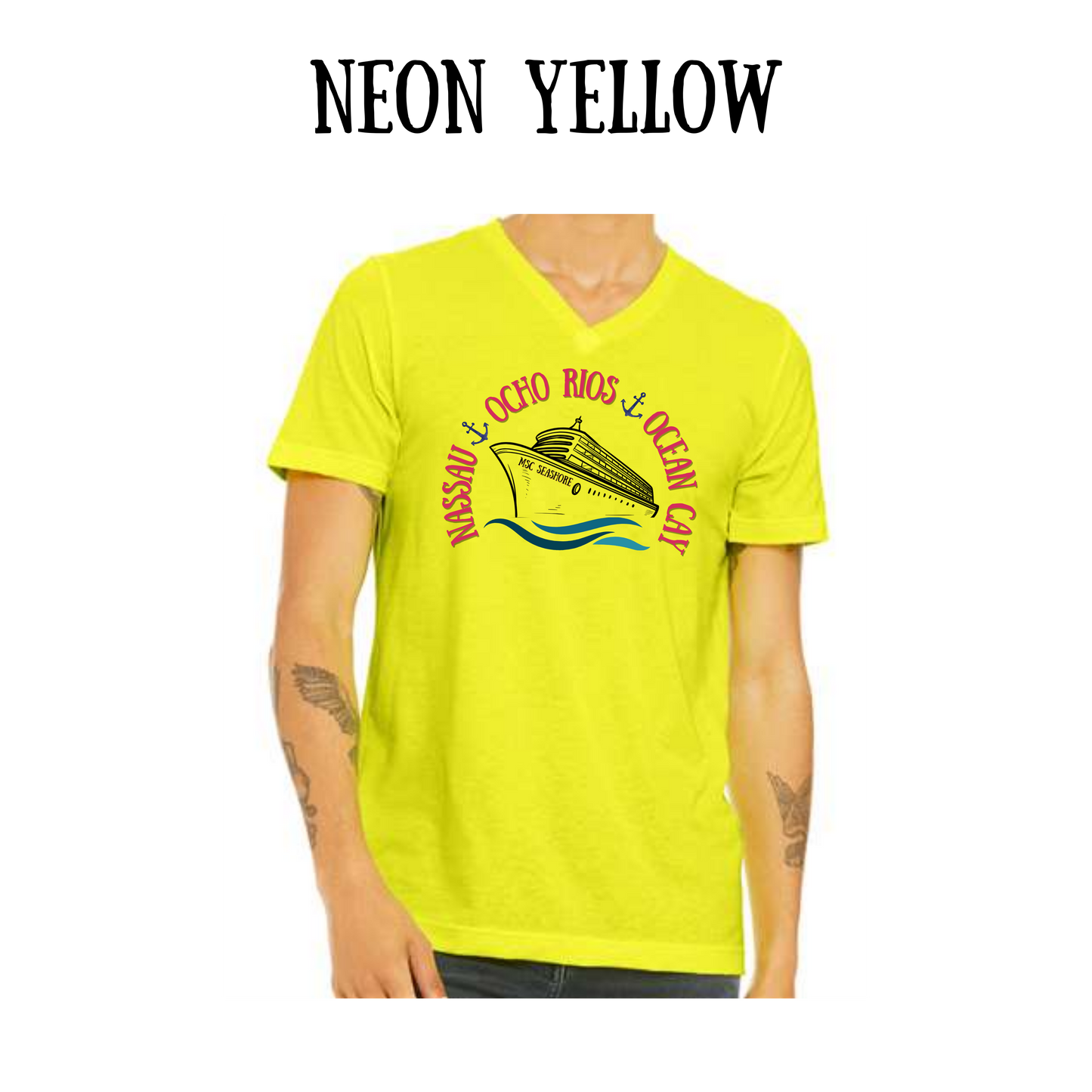 VP - MSC Seashore - Unisex V-Neck