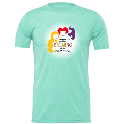 HP - Calming Circle - Unisex Tee - Browns and Greens
