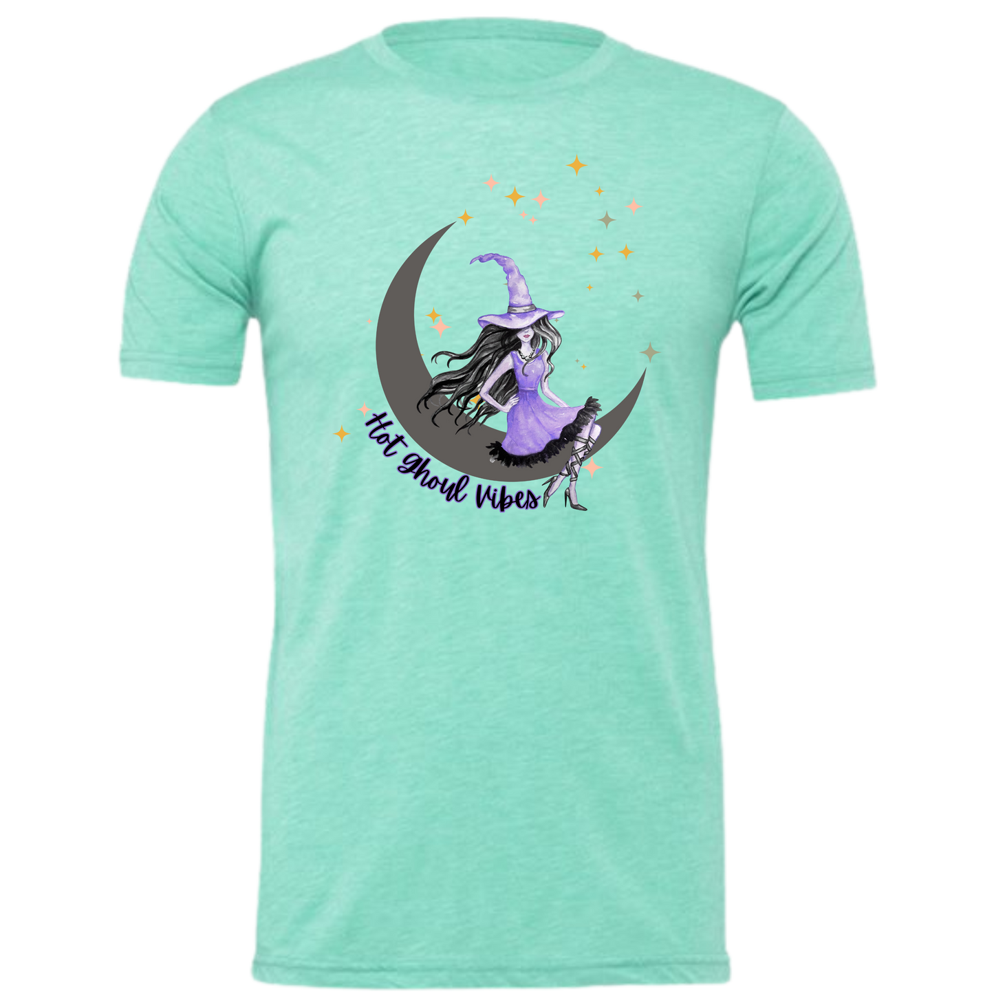 HP - Hot Ghoul Vibes - Unisex Tee - Browns and Greens