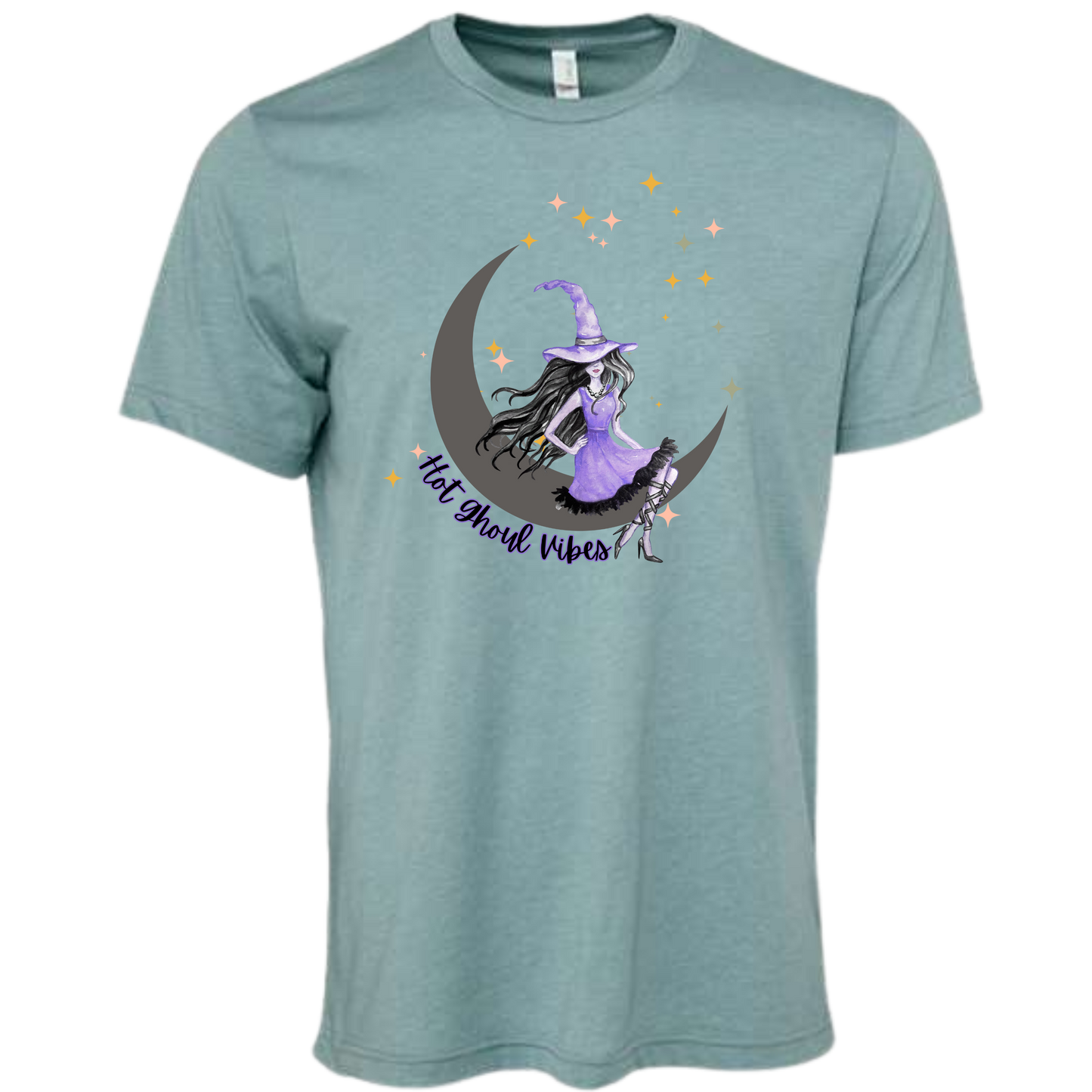 HP- Hot Ghoul Vibes - Unisex Tee - Blues