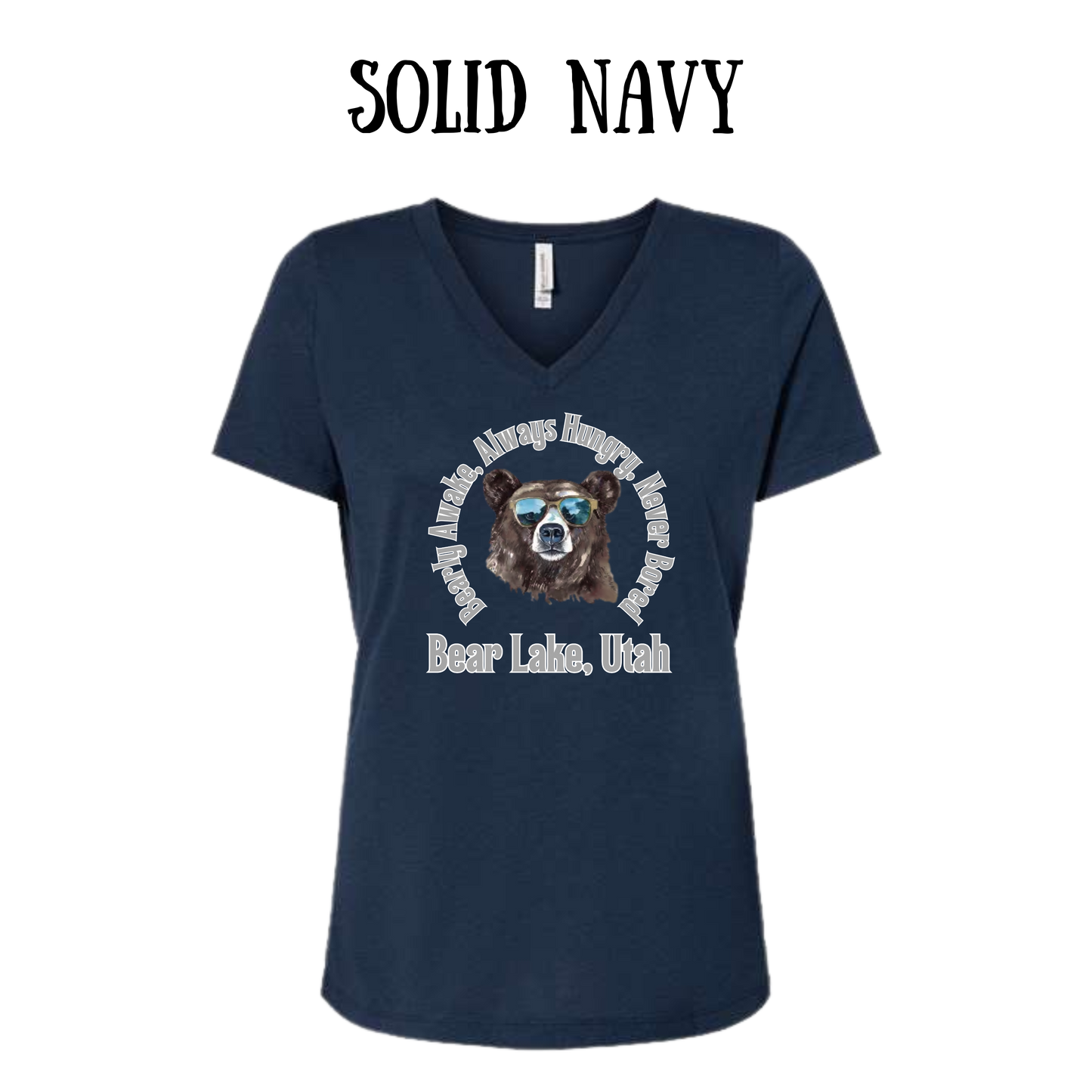 CP - Bear Lake Utah - Women's V-Neck - Assorted Colors