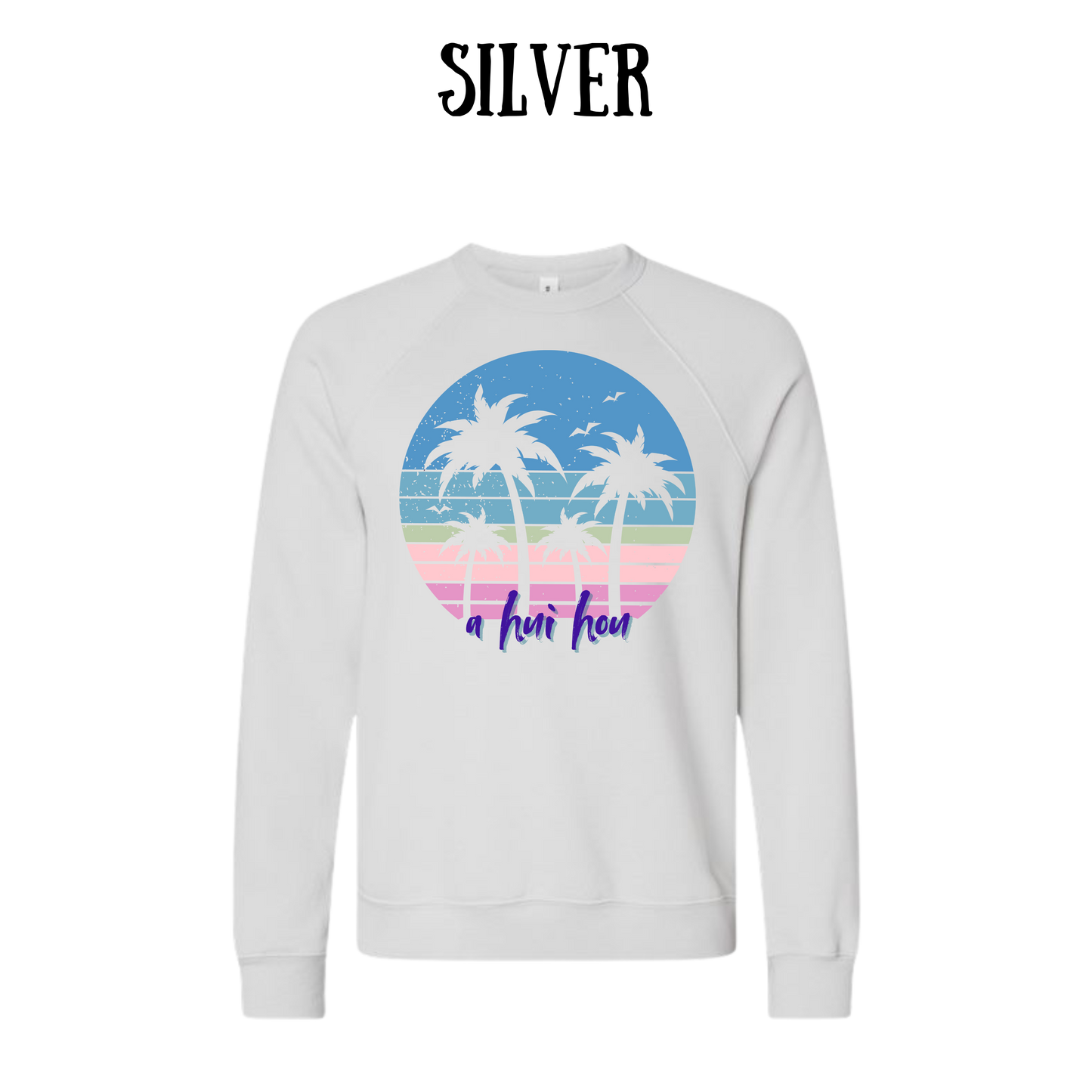 VP - A Hui Hou  - Sponge Fleece Raglan Sweatshirt - Greens, Neutrals