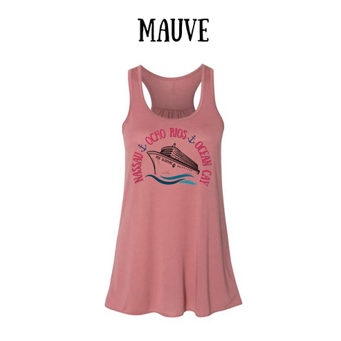 VP - MSC Seashore - Women's Flowy Racerback Tank
