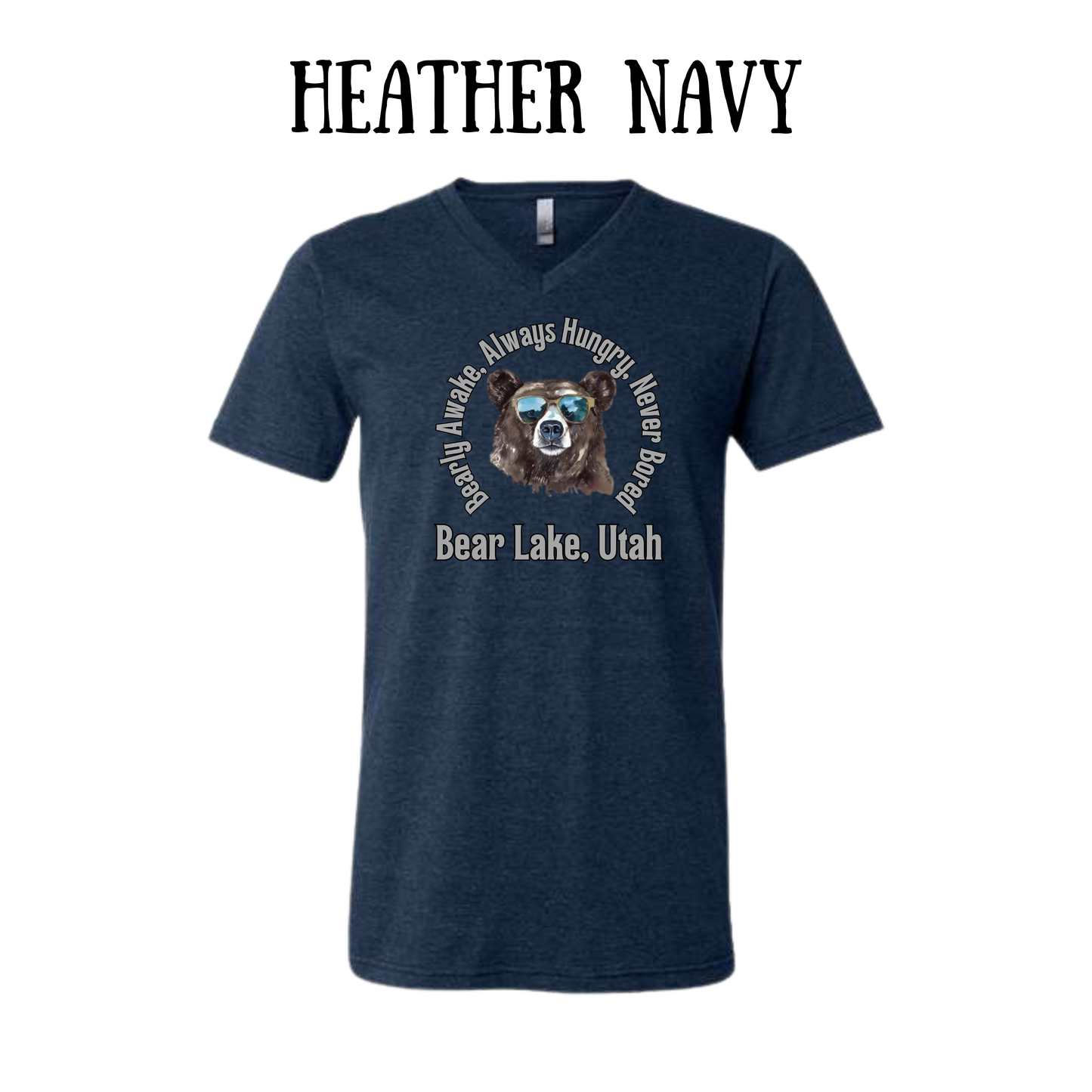 CP - Bear Lake Utah - Unisex V-Neck - Assorted Colors