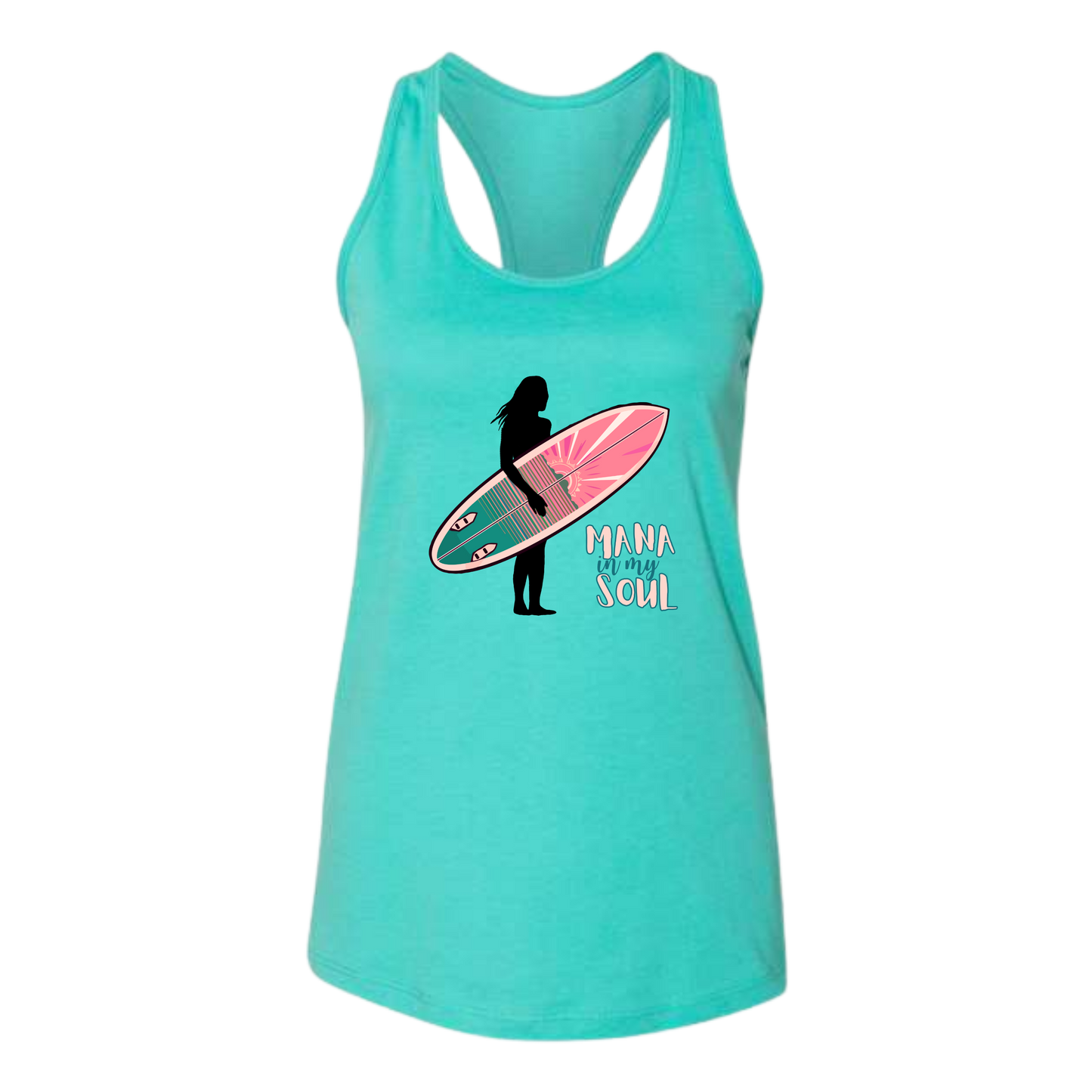 Mana in My Soul - Bella+Canvas - Women's Jersey Racerback Tank
