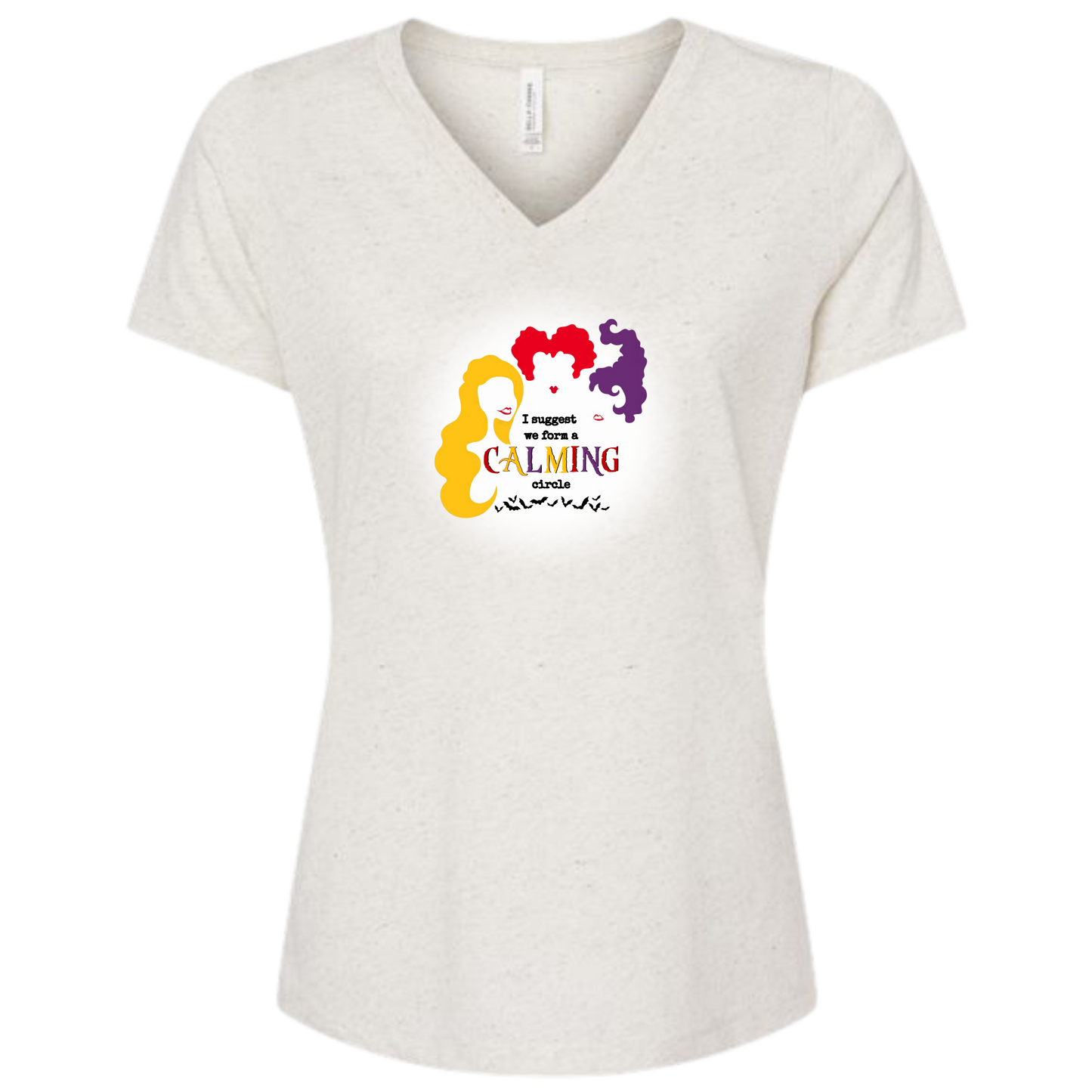 Calming Circle - Women's V-Neck - Assorted Colors