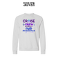 VP - Cruise Crew FAFO - Sponge Fleece Raglan Sweatshirt - Greens, Neutrals