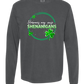 Hormones May Cause Shenanigans - Comfort Colors - Heavyweight Long Sleeve Tee - Neutral Colors