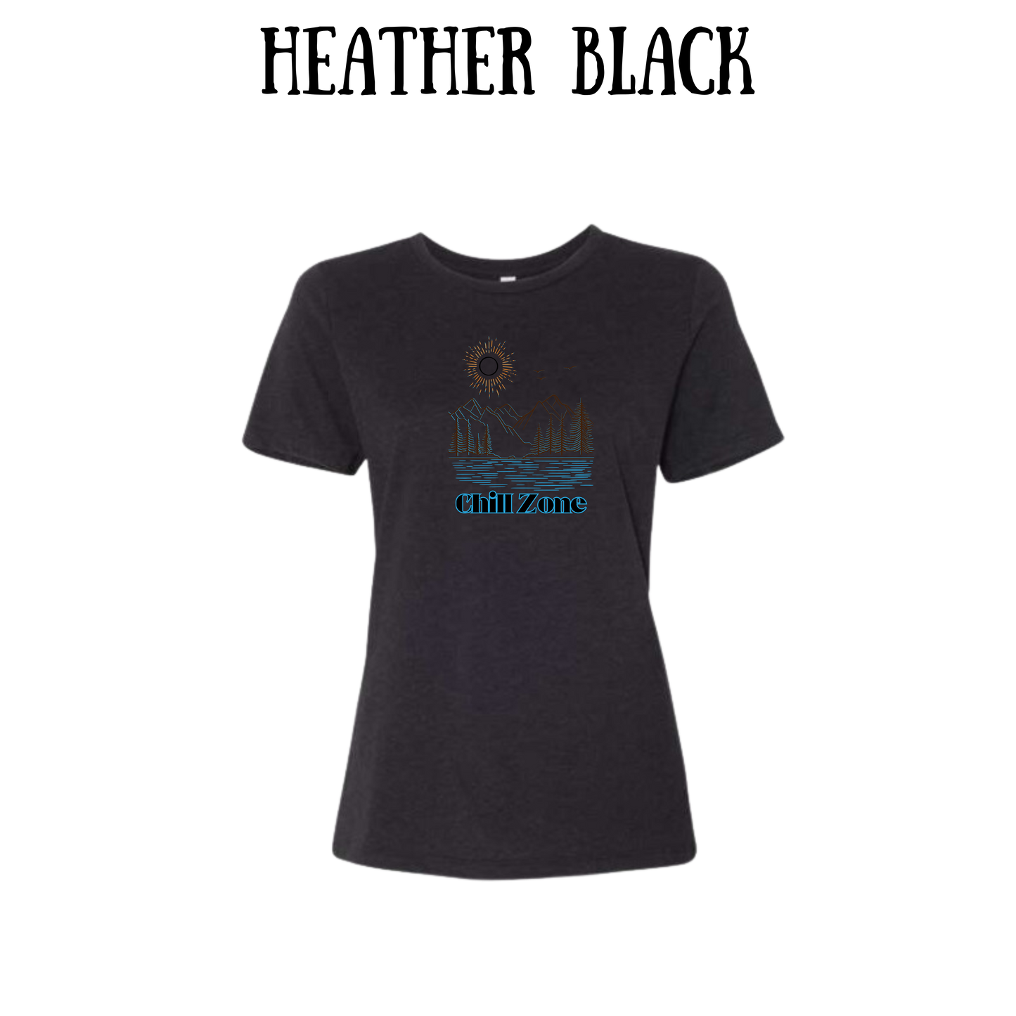 CP - Chill Zone - Women's Relaxed Fit Tee - Neutrals