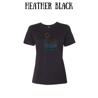 CP - Chill Zone - Women's Relaxed Fit Tee - Neutrals