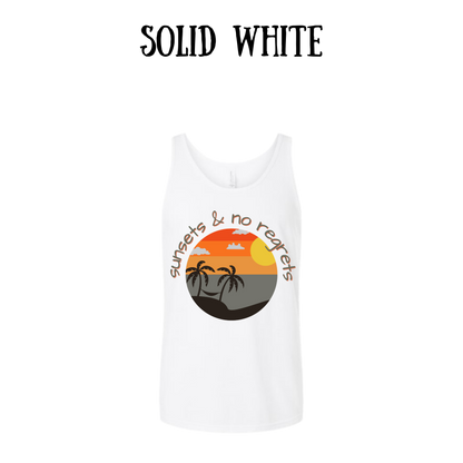 VP - Sunsets & No Regrets - Unisex Tank