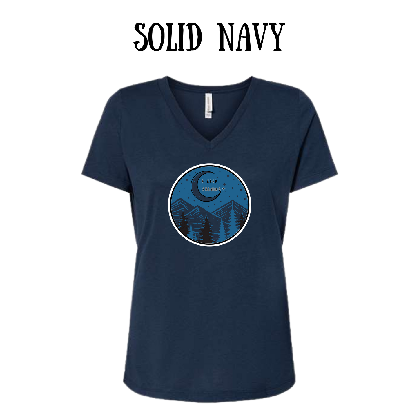 OP - Keep Shining - Women's V-Neck - Assorted Colors