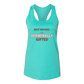 Not Moody. (just) Hormonally Gifted - Bella+Canvas - Women's Jersey Racerback Tank