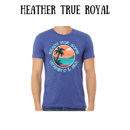 VP - Ready For Some Vitamin D & Sea - Unisex Tee - Blues