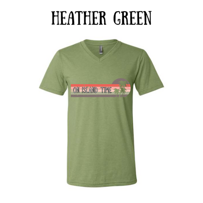 VP - On Island Time - Unisex V-Neck - Assorted Colors