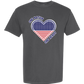 One Nation One Heart - Comfort Colors - Heavyweight Unisex Tee - Neutral Colors