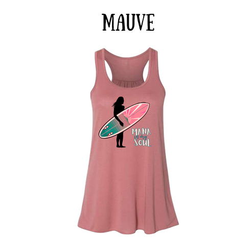 VP - Mana in My Soul - Women's Flowy Racerback Tank