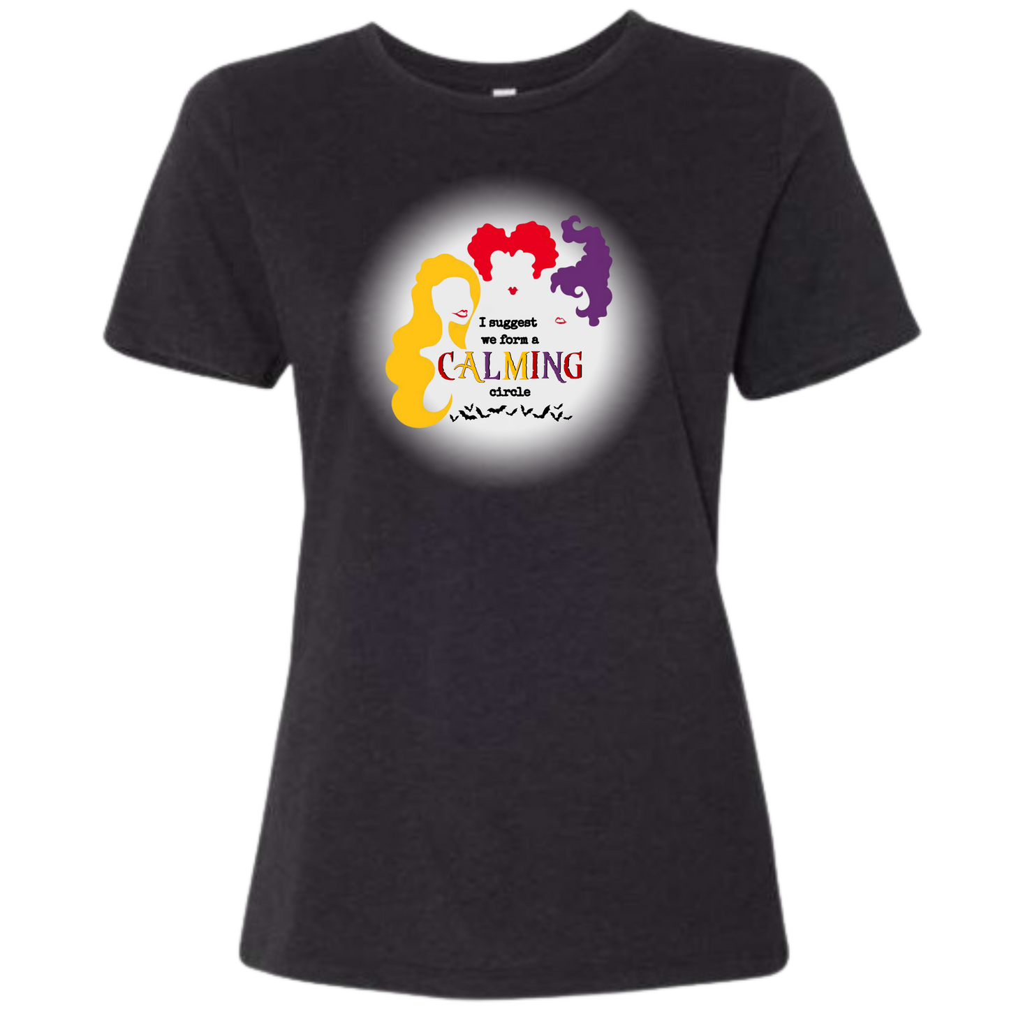 Calming Circle - Women's Relaxed Fit Tee - Neutrals