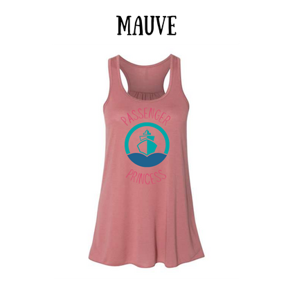 VP - Passenger Princess - Women's Flowy Racerback Tank