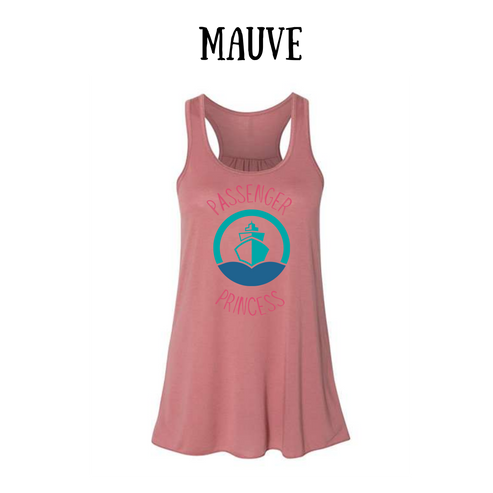 VP - Passenger Princess - Women's Flowy Racerback Tank
