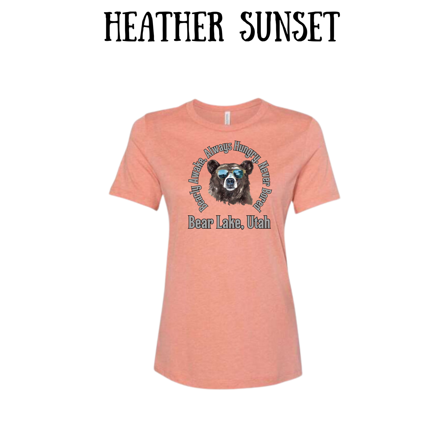CP - Bear Lake Utah - Women's Relaxed Fit Tee - Assorted Colors