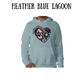 The World is a Better Place With YOU in it - Sponge Fleece Hoodie - Blues, Purples