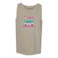 Get in Loser We're Playing Mahjong - Comfort Colors - Unisex Tank - Neutral Colors & Blues
