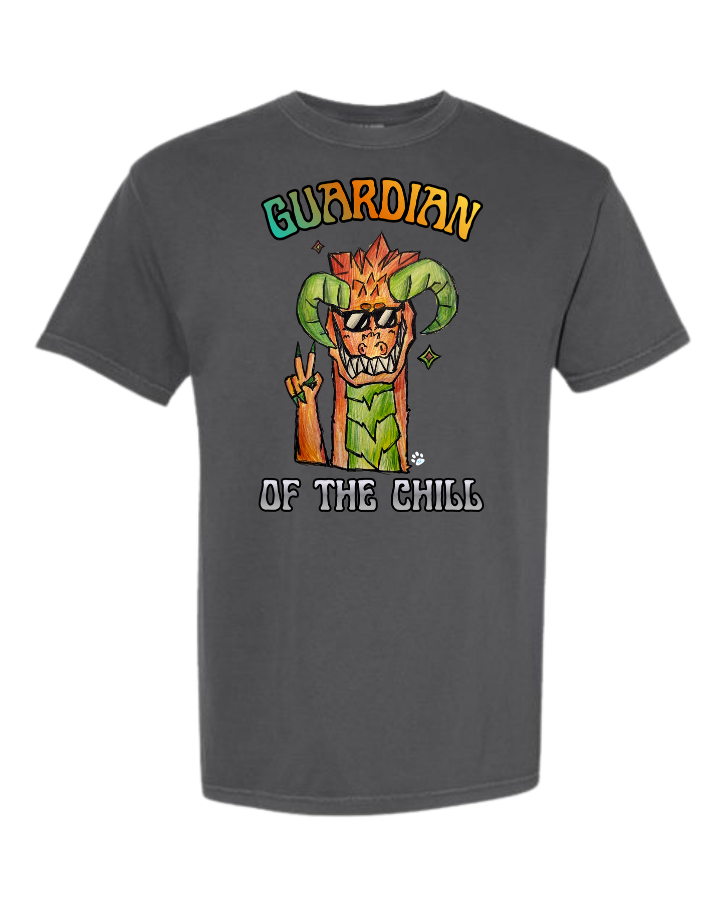 Guardian of The Chill - Comfort Colors - Heavyweight Unisex Tee - Neutral Colors