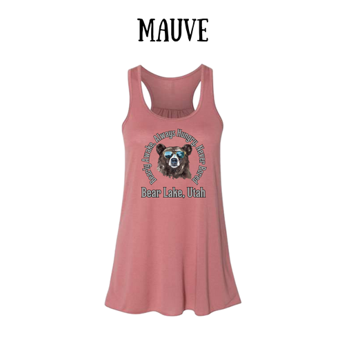 CP - Bear Lake Utah - Women's Flowy Racerback Tank