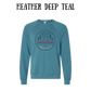 CP - Wander Often - Sponge Fleece Raglan Sweatshirt - Blues, Purples