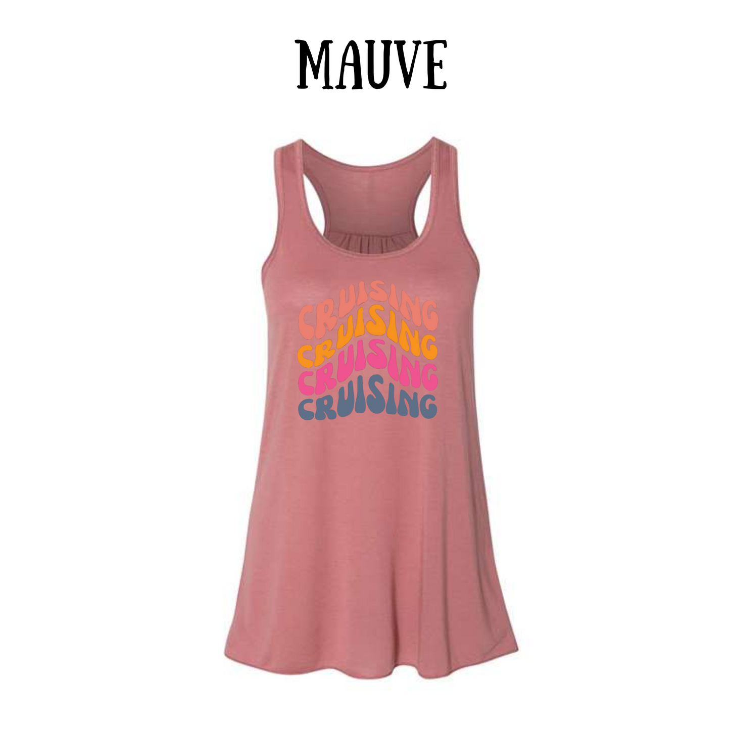 VP - Cruising, Cruising - Women's Flowy Racerback Tank