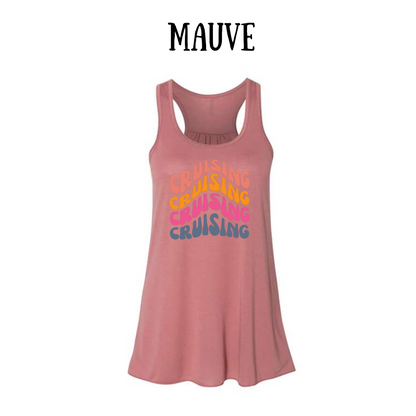 VP - Cruising, Cruising - Women's Flowy Racerback Tank